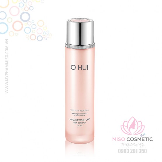 Nước cân bằng dưỡng ẩm OHUI Miracle Moisture Skin Softener